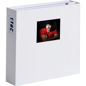 HNFD XL Album fotografico LONA 168 pagine bianche 1000 foto 34,5x33 cm