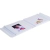 HNFD XL Album fotografico LONA 168 pagine bianche 1000 foto 34,5x33 cm