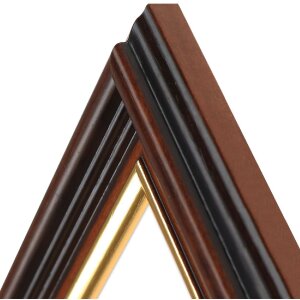 Cornice di legno H015 Antique 10x13 cm Vetro acrilico