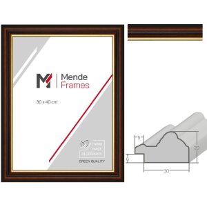 Telaio in legno H015 Antico vari vetri e dimensioni