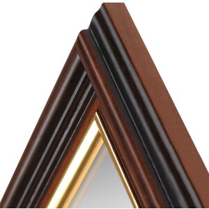 Specchio cornice in legno H015 antico 20x40 cm