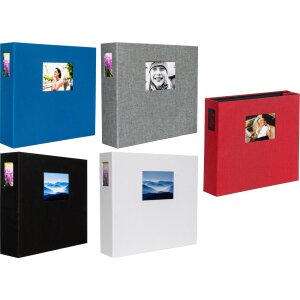 HNFD Album fotografico LONA Linen 1000 foto 34,5x33 cm...