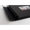 HNFD Album fotografico LONA Linen 1000 foto 34,5x33 cm 168 pagine nere