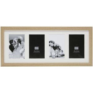Cornice in legno S66K 10x15 cm, 13x18 cm e 15x20 cm - da 2 a 4 foto