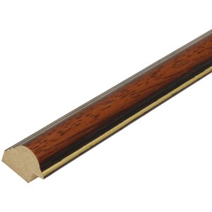 Cornice di legno classica Deknudt S222H3 marrone 20x30 cm