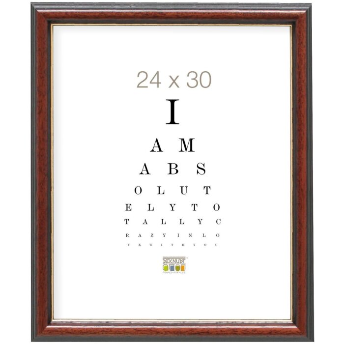 S222H3 Cornice classica in legno 40x50 cm