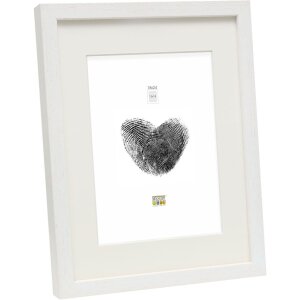 Cornice di legno S223K 10x15 cm bianco