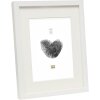 Cornice di legno S223K 10x15 cm bianco