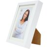 Cornice di legno S223K 10x15 cm bianco