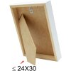 Cornice di legno S223K 10x15 cm bianco