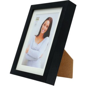 Cornice di legno s223k 13x18 cm nero