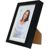 Cornice di legno s223k 13x18 cm nero