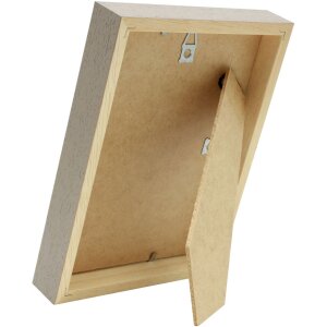 Cornice in legno S223K 10x15 cm taupe