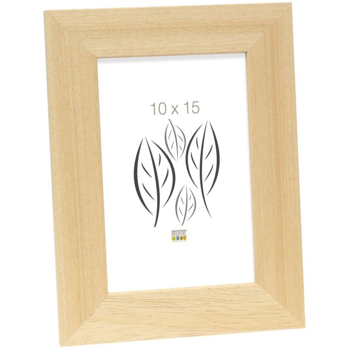 Cornice di legno S226H naturale 13x18 cm