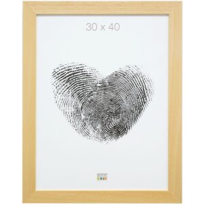 Cornice di legno S226H nature 30x40 cm
