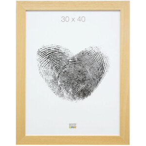Cornice di legno S226H nature 40x50 cm