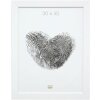 Cornice di legno S226K 13x18 cm bianco