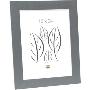 Cornice di legno S226K 21x30 cm grigio