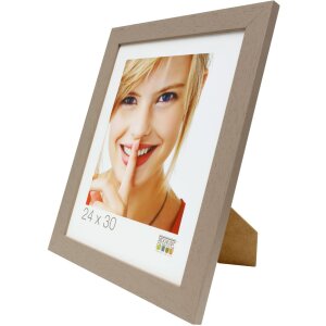 Cornice di legno S226K 13x18 cm taupe