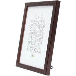Cornice in legno S41J Deknudt 24x30 cm marrone scuro