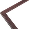 Cornice in legno S41J Deknudt 24x30 cm marrone scuro