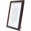 Cornice in legno S41J Deknudt 24x30 cm marrone scuro