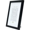 Cornice in legno S41J Deknudt 21x30 cm (DIN A4) nero