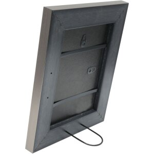 Telaio in plastica S41N acciaio-argento 30x40 cm