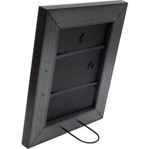 Cornice in plastica S41N mogano-argento 18x24 cm