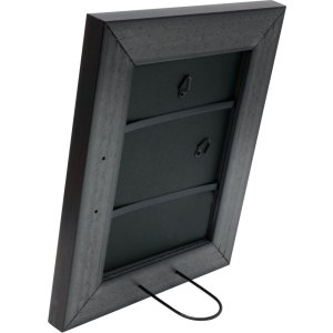 Cornice in plastica S41N mogano-argento 20x20 cm