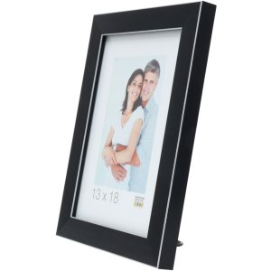 Cornice in plastica S41VK2 nero 15x23 cm