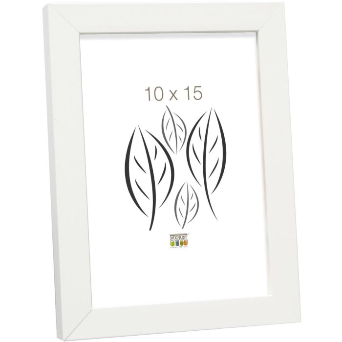Cornice Deknudt bianca S43AK1 legno 15,0 x30,0 cm