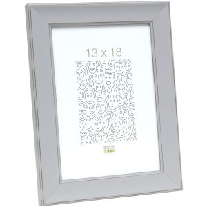Cornice di legno S45YF 10x15 cm grigio chiaro
