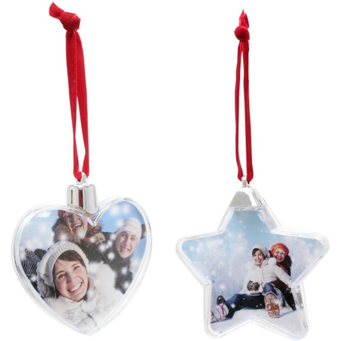 Deknudt S66FF1 Palla di Natale Stella e Cuore Assortito
