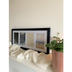 Cornice Galleria s66ka4 nero 4 foto 10x15 cm
