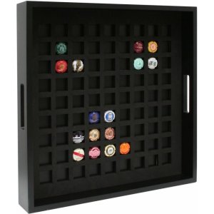 Vassoio di servizio per capsule di champagne (81 pezzi)