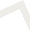 Telaio in legno H750 vetro antiriflesso 50x70 cm bianco