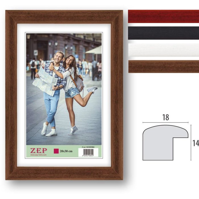 Telaio in legno ZEP Azione M19 Dimensioni speciali (da 10x15 cm a 50x70 cm)