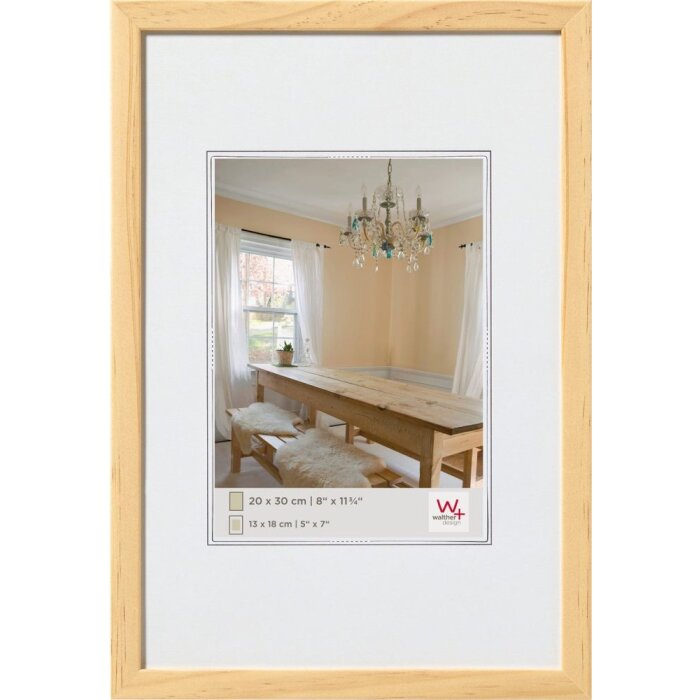 Walther Cornice in legno Peperoni 10x15 cm pino