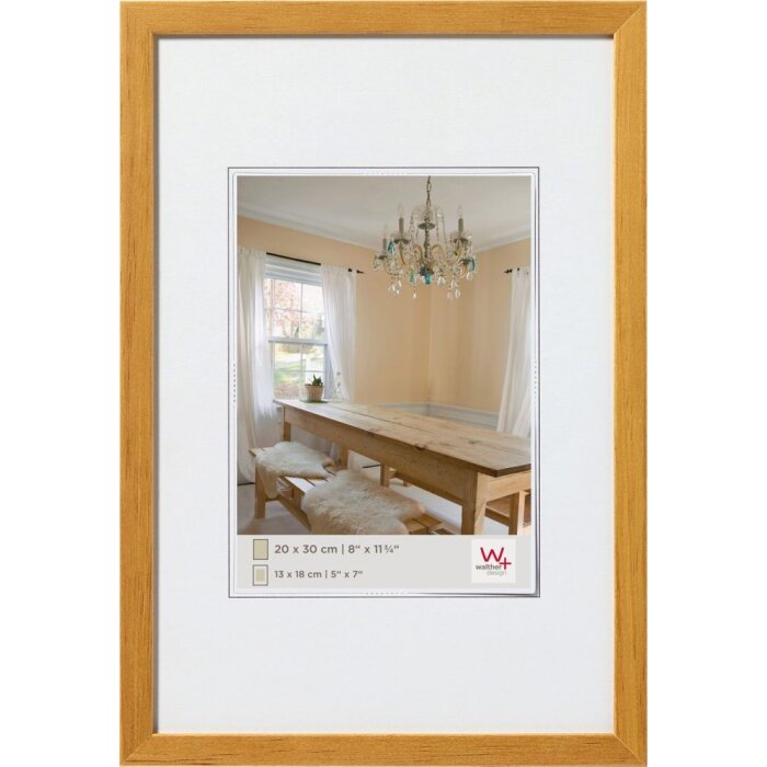Cornice in legno Peppers 30x40 cm rovere