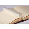 Classicalbum in pelle Madrid terrabrun 32x32 cm