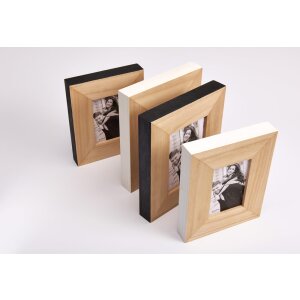 Walther cornice per ritratti in legno Laois 13x18 cm marrone-bianco