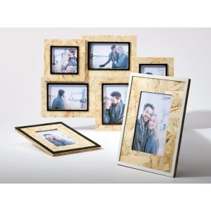 Telaio in legno Walther Chip 10x15 cm bianco