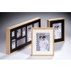 Cornice di legno Doppia 15x20 cm natura-nero