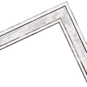 Cornice in legno H460 argento 20x28 cm vetro normale