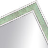 Cornice in legno H460 verde chiaro 18x24 cm vetro a specchio