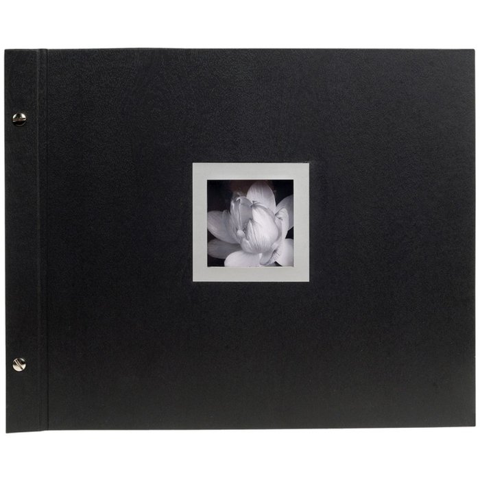 Exacompta Album fotografico a vite Cerimonia 37x29 cm 40 pagine nere