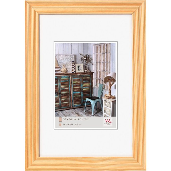 Grado cornice in legno naturale 15x20 cm