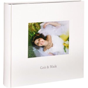 HNFD Album fotografico KOLARA bianco 30x30 cm con foto +...