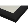 Henzo Telaio in alluminio Lucerna 40x60 cm nero con passepartout 30x45 cm